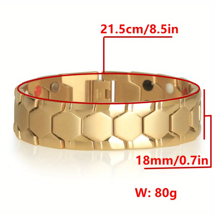 Korin's titanium stalen armband