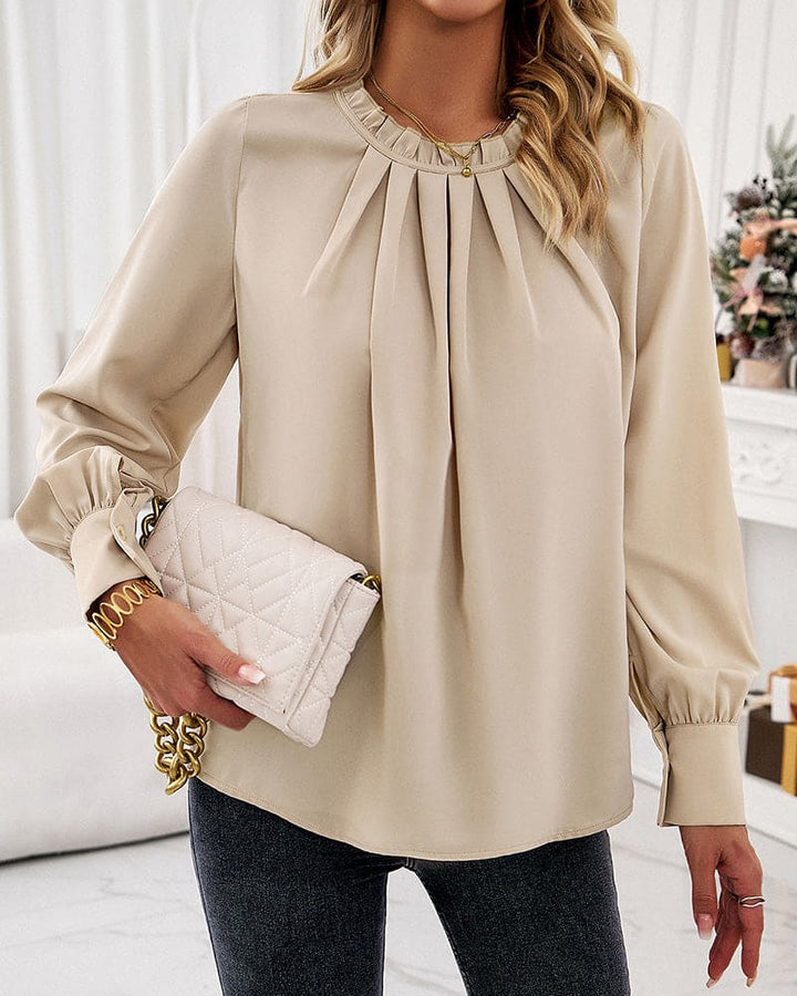 Anna | Elegante blouse met ruches