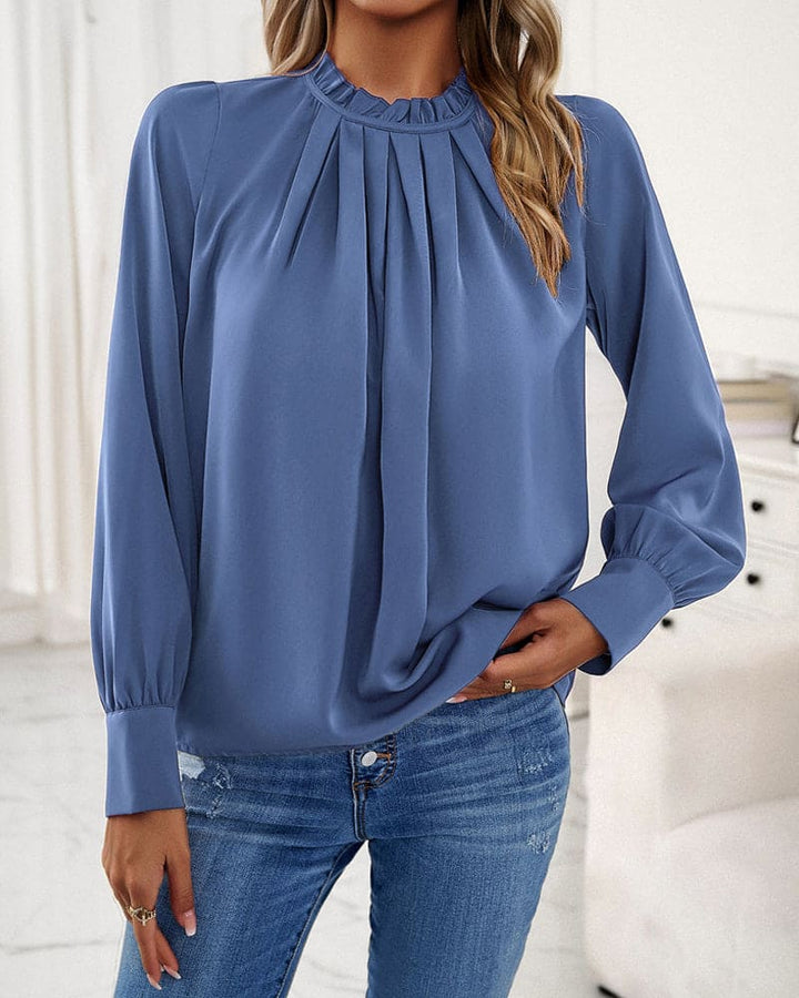 Anna | Elegante blouse met ruches