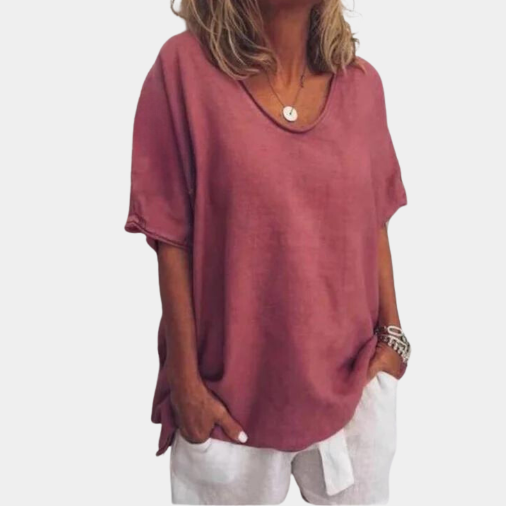 Emma | Comfortabel en Oversized T-Shirt voor Dames