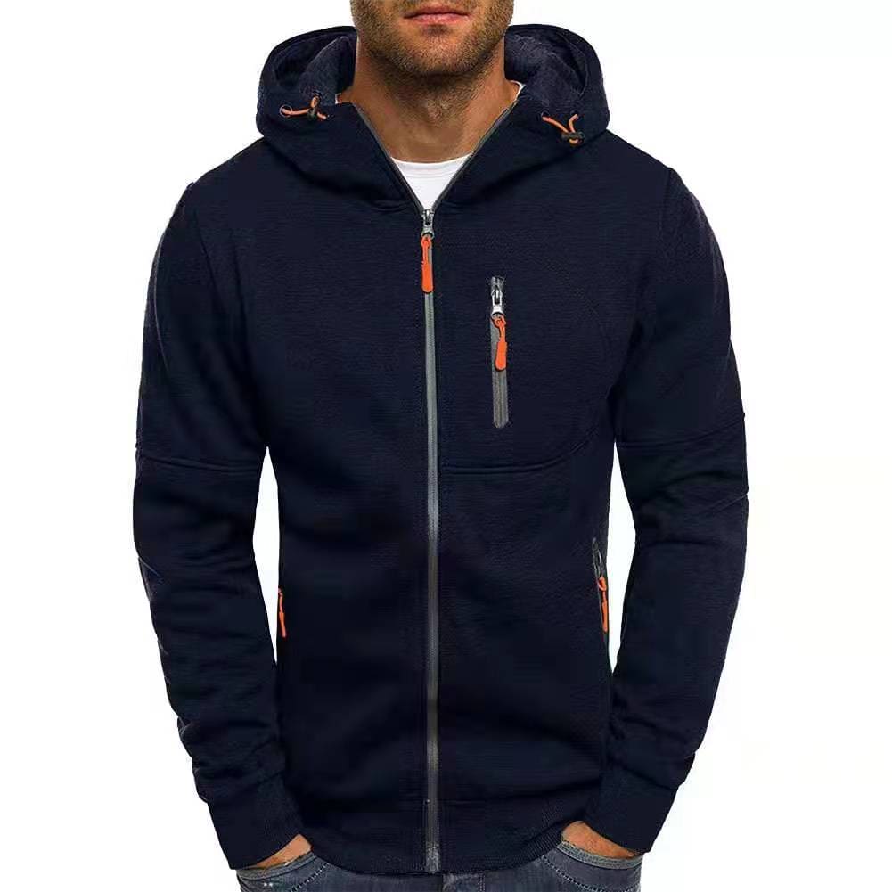 Levi | Capuchon met rits en fleece