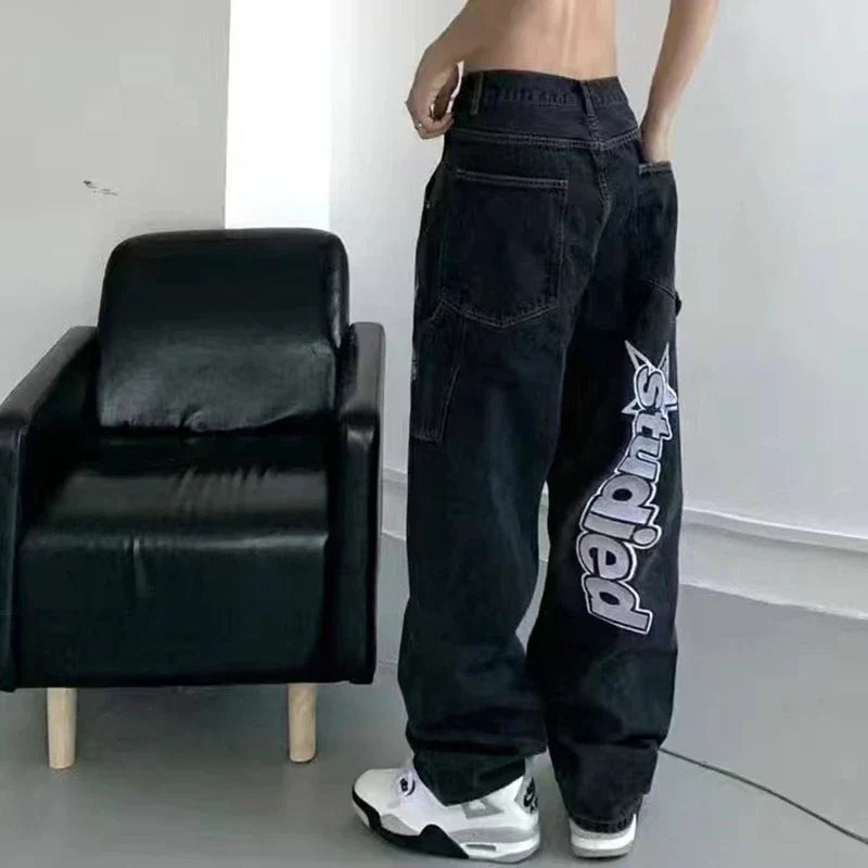 Nina | Y2K Baggy Harajuku Broek voor Dames