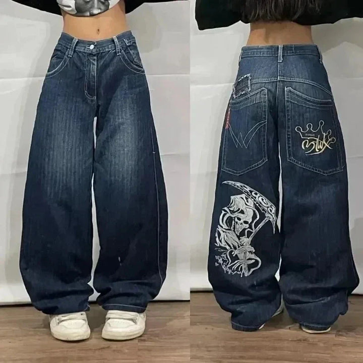 Nina | Y2K Baggy Harajuku Broek voor Dames