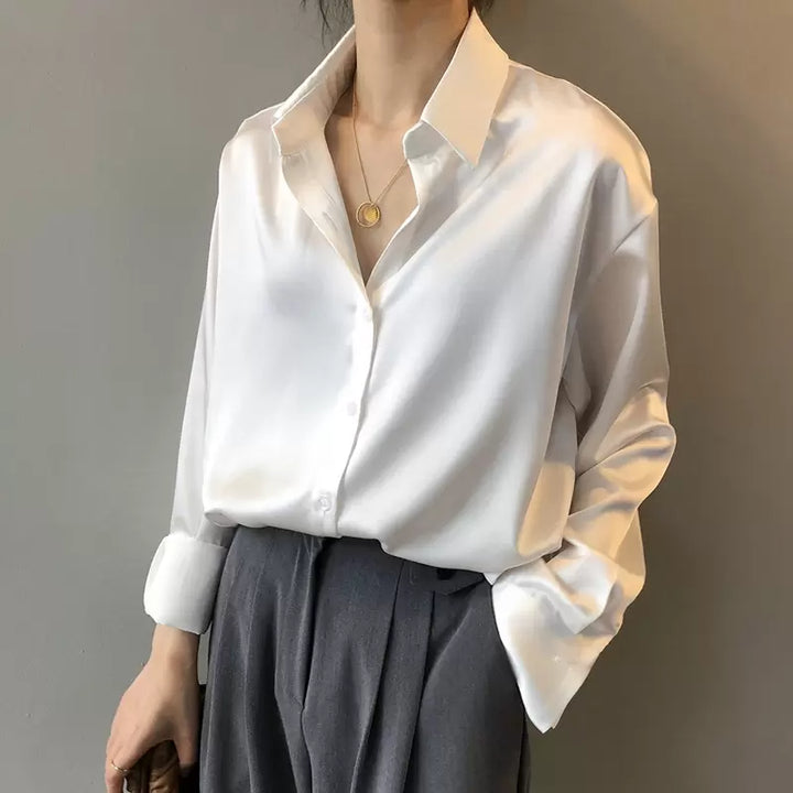 Lina Zijden Blouse | Een elegante en tijdloze blouse voor dames