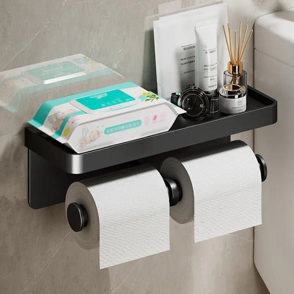 Olivier | Multifunctionele toiletpapierhouder